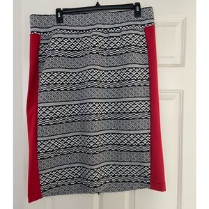 Eloquii printed skirt * Closeout *